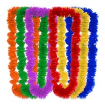Assorted Color Plastic 36" Leis